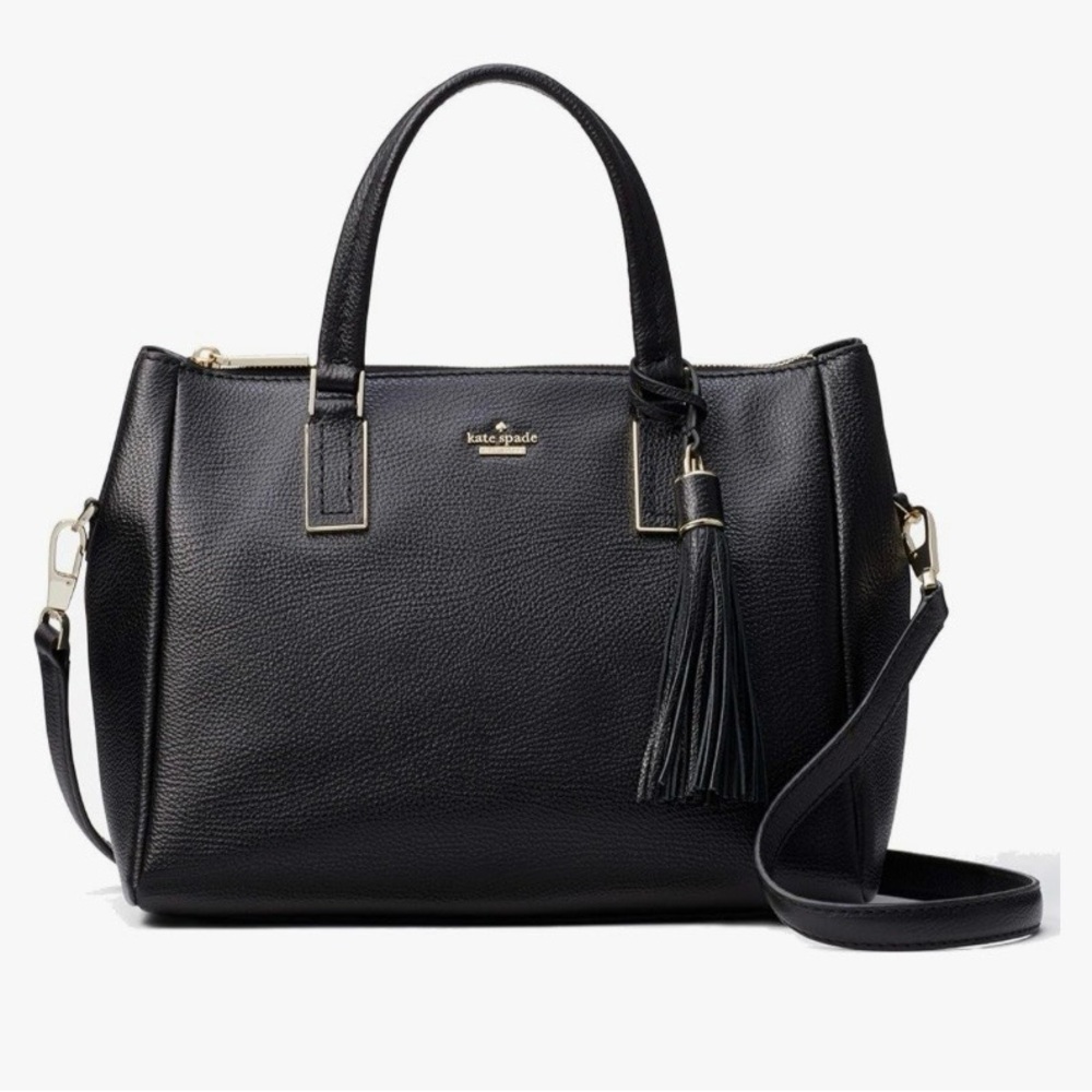Kate Spade New York kingston drive alena Satchel Pebbled Leather Large